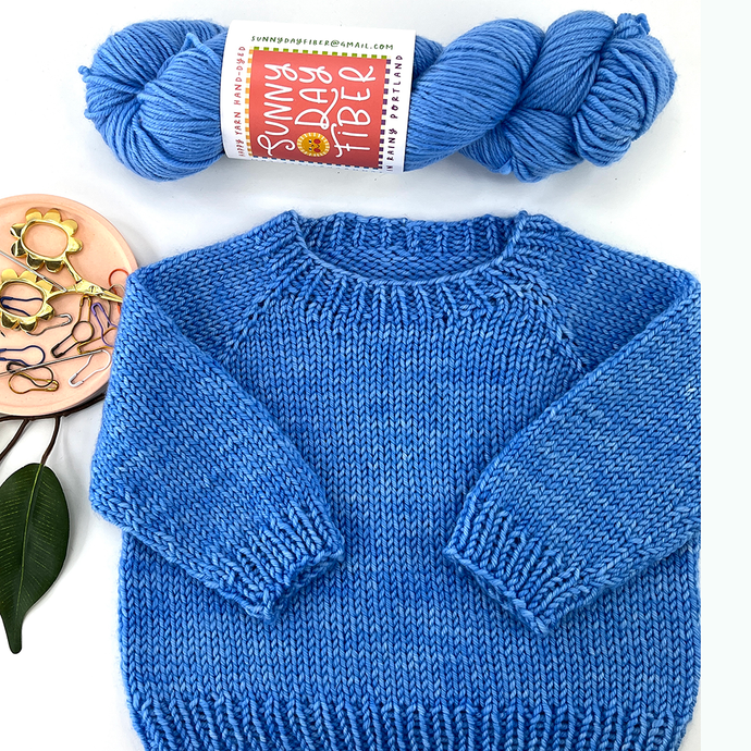 Cozy & Classic: Knit the Sweetest Baby Sweater from Start to Finish