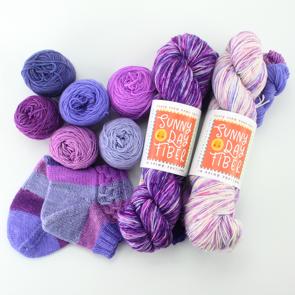 Explore hand-dyed yarn inspired by fall sunsets and cozy mornings