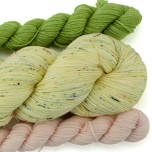 Load image into Gallery viewer, Buttercup Sock Set—Hand-Dyed Yarn (fingering weight)

