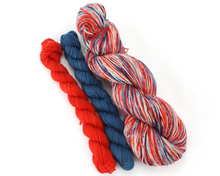 Load image into Gallery viewer, County Fair Sock Set—Hand-Dyed Yarn (fingering weight)
