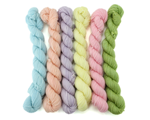 Load image into Gallery viewer, Mini Skein Garden Party—Set of 6—Hand-dyed yarn
