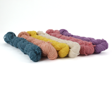 Load image into Gallery viewer, Mini Skein Harvest Moon—Set of 6—Hand-dyed yarn

