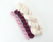 Load image into Gallery viewer, Pressed Pedals Sock Set—Hand-Dyed Yarn (fingering weight)
