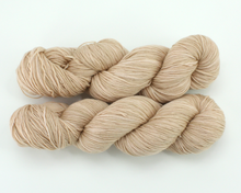 Load image into Gallery viewer, Biscuit—Hand-Dyed Yarn (fingering, dk, worsted and bulky weight yarn)
