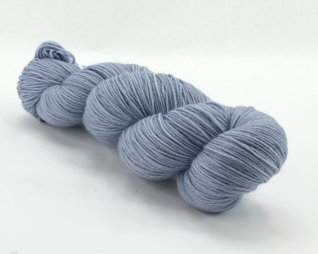Blue Skies—Hand-Dyed Yarn (fingering, dk, worsted and bulky weight yarn)