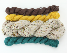 Load image into Gallery viewer, Summer Camp Sock Set—Hand-Dyed Yarn (fingering weight)
