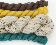 Load image into Gallery viewer, Summer Camp Sock Set—Hand-Dyed Yarn (fingering weight)
