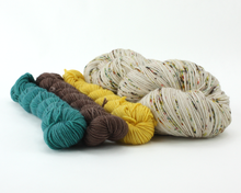 Load image into Gallery viewer, Summer Camp Sock Set—Hand-Dyed Yarn (fingering weight)
