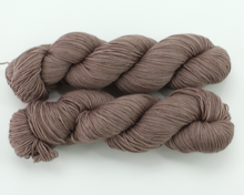 Load image into Gallery viewer, Chocolate—Hand-Dyed Yarn (fingering, dk, worsted and bulky weight yarn)
