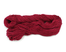 Load image into Gallery viewer, Cranberry—Hand-Dyed Yarn (fingering, dk, worsted and bulky weight yarn)

