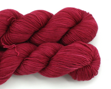 Load image into Gallery viewer, Cranberry—Hand-Dyed Yarn (fingering, dk, worsted and bulky weight yarn)
