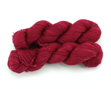 Load image into Gallery viewer, Cranberry—Hand-Dyed Yarn (fingering, dk, worsted and bulky weight yarn)
