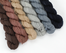 Load image into Gallery viewer, Mini Skein Fireside—Set of 6—Hand-dyed yarn
