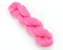 Load image into Gallery viewer, Fuchsia—Hand-Dyed Yarn (fingering, dk, worsted and bulky weight yarn)
