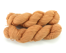 Load image into Gallery viewer, Gingerbread—Hand-Dyed Yarn (fingering, dk, worsted and bulky weight yarn)
