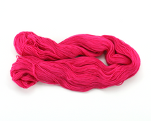 Load image into Gallery viewer, Magenta—Hand-Dyed Yarn (fingering, dk, worsted and bulky weight yarn)
