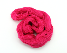 Load image into Gallery viewer, Magenta—Hand-Dyed Yarn (fingering, dk, worsted and bulky weight yarn)
