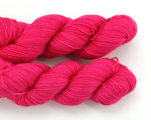 Load image into Gallery viewer, Magenta—Hand-Dyed Yarn (fingering, dk, worsted and bulky weight yarn)
