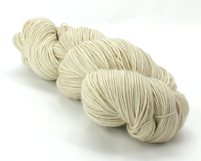Oatmeal—Hand-Dyed Yarn ( fingering, dk, worsted and bulky weight)