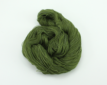 Load image into Gallery viewer, Olive—Hand-Dyed Yarn (fingering, dk, worsted and bulky weight yarn)
