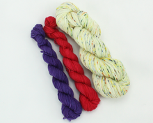 Load image into Gallery viewer, PRIDE Rainbow Sock Set—Hand-Dyed Yarn (fingering weight)
