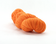Rainbow Orange—Hand-Dyed Yarn (fingering, dk, worsted and bulky weight yarn)