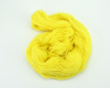 Load image into Gallery viewer, Rainbow Yellow—Hand-Dyed Yarn (fingering, dk, worsted and bulky weight yarn)
