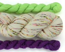 Load image into Gallery viewer, Spooky Sprinkles Sock Set—Hand-Dyed Yarn (fingering weight)

