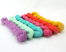 Load image into Gallery viewer, Mini Skein Summer Love—Set of 6—Hand-dyed yarn
