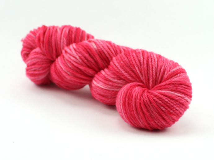 Cherry Red—Hand-Dyed Yarn (fingering, dk, worsted and bulky weight yarn)