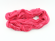 Load image into Gallery viewer, Cherry Red—Hand-Dyed Yarn (fingering, dk, worsted and bulky weight yarn)
