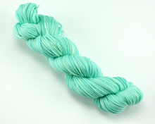 Load image into Gallery viewer, Aqua Green Blue—Hand-Dyed Yarn ( fingering, dk, worsted and bulky weight)
