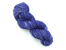 Load image into Gallery viewer, Blueberry—Hand-Dyed Yarn (fingering, dk, worsted and bulky weight yarn)
