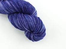 Load image into Gallery viewer, Blueberry—Hand-Dyed Yarn (fingering, dk, worsted and bulky weight yarn)
