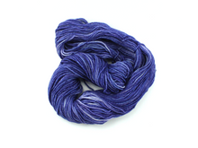 Load image into Gallery viewer, Blueberry—Hand-Dyed Yarn (fingering, dk, worsted and bulky weight yarn)
