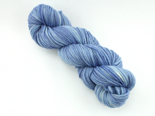 Load image into Gallery viewer, Blue Skies—Hand-Dyed Yarn (fingering, dk, worsted and bulky weight yarn)
