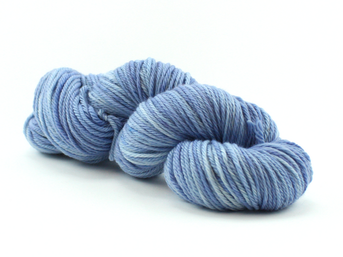 Blue Skies—Hand-Dyed Yarn (fingering, dk, worsted and bulky weight yarn)