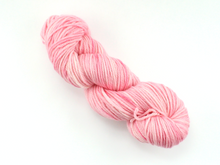 Load image into Gallery viewer, Candy Heart Pink—Hand-Dyed Yarn (fingering, dk, worsted and bulky weight yarn)
