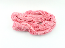 Load image into Gallery viewer, Candy Heart Pink—Hand-Dyed Yarn (fingering, dk, worsted and bulky weight yarn)
