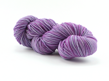 Load image into Gallery viewer, Candy Heart Purple—Hand-Dyed Yarn (fingering, dk, worsted and bulky weight yarn)
