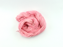 Load image into Gallery viewer, Candy Heart Pink—Hand-Dyed Yarn (fingering, dk, worsted and bulky weight yarn)
