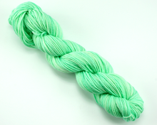 Load image into Gallery viewer, Mint Green—Hand-Dyed Yarn (fingering, dk, worsted and bulky weight yarn)

