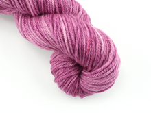 Load image into Gallery viewer, Raspberry—Hand-Dyed Yarn (fingering, dk, worsted and bulky weight yarn)
