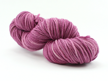 Load image into Gallery viewer, Raspberry—Hand-Dyed Yarn (fingering, dk, worsted and bulky weight yarn)
