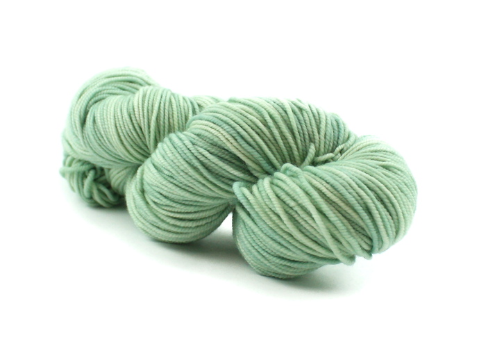 Seafoam—Hand-Dyed Yarn (fingering, dk, worsted and bulky weight yarn)