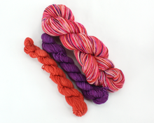 Load image into Gallery viewer, Spicy Hot Sock Set—Hand-Dyed Yarn (fingering weight)
