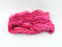 Load image into Gallery viewer, Valentine Pink—Hand-dyed Yarn (fingering, dk, worsted and bulky weight)
