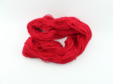 Load image into Gallery viewer, Red—Hand-Dyed Yarn (fingering yarn, dk yarn, worsted and bulky weight)
